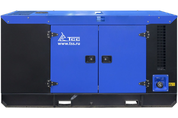 Дизельный генератор ТСС ЭД-24-Т400 с АВР в шумозащитном кожухе на прицепе 025281 4-х тактный фото