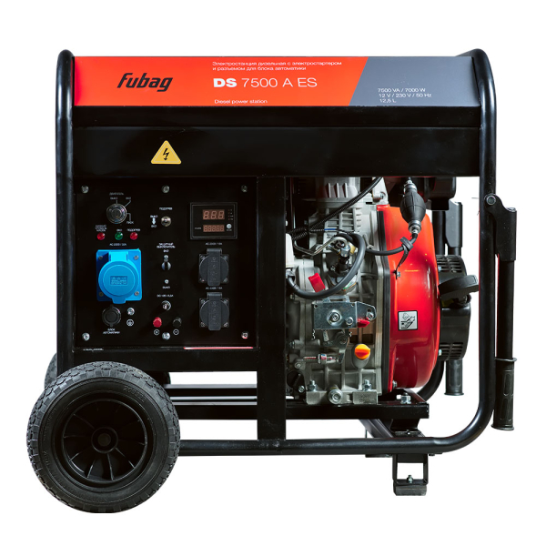 Дизельный генератор Fubag DS 7500 A ES 646234 для гаража фото
