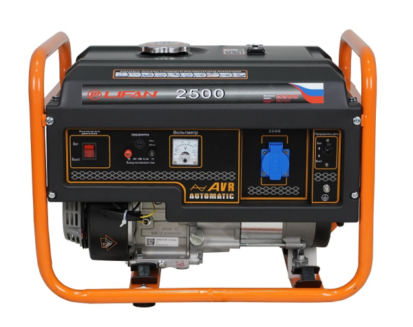 Бензиновый генератор Lifan 2 GF-3 (LF2500) для дачи фото